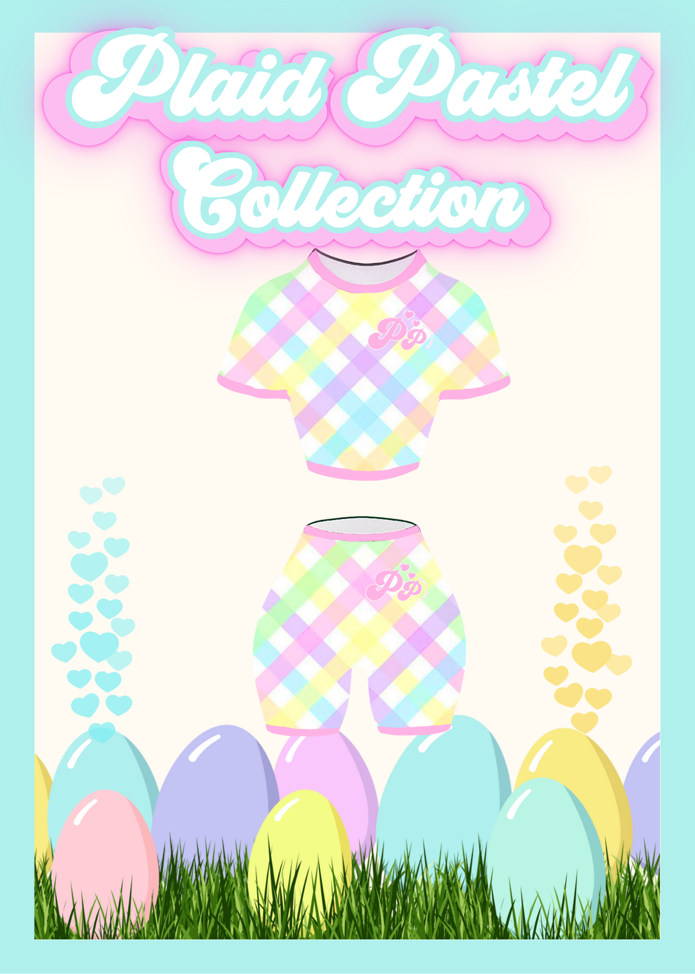 Plaid Pastel Set🎀